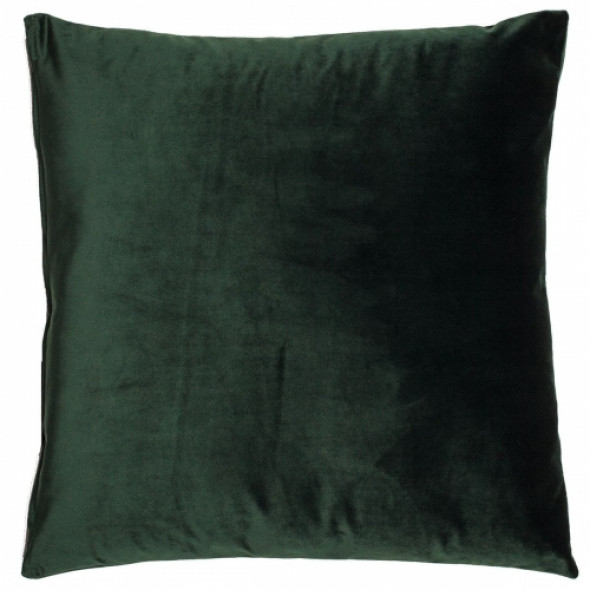Modna aksamitna poduszka GRINN FINN Ciemna zieleń