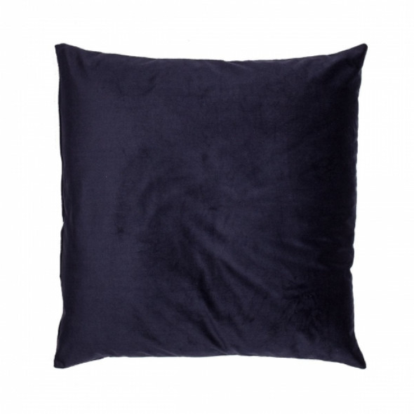 Modna aksamitna poduszka REFLEX BLUE Ciemny atrament