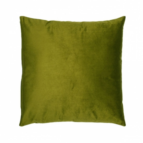 Nowoczesna aksamitna poduszka CYDR Oliwkowa