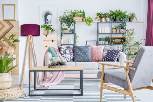 Nowoczesna lampa podłogowa do salonu Antares 030p-029