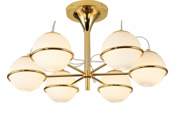 nowoczesna lampa sufitowa plafon złoty tivoli w6