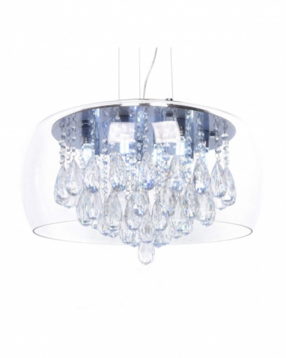 nowoczesna lampa wiszaca tosso d50 clear