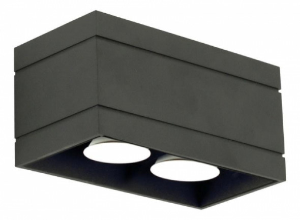 Plafon Quado DELUXE 2 czarny