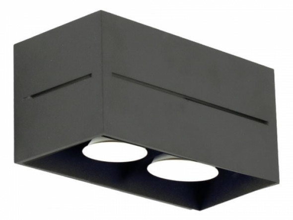 Plafon Quado PRO 2 czarny