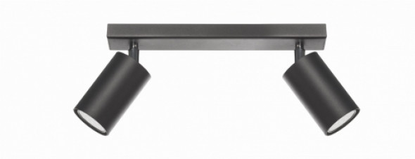 Plafon Rolos 2 czarny