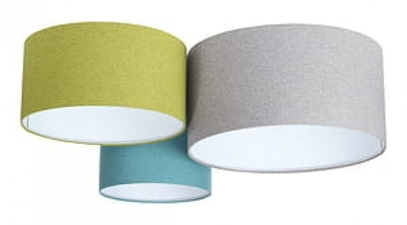 Plafoniada Fornax szaro-zielono-turkusowa