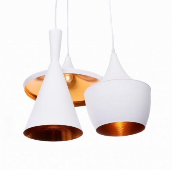 potrojna lampa wiszaca loft biala foggi w3