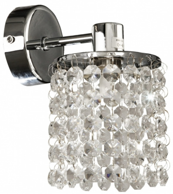 Royal Lampa Kinkiet 1X40W G9 Chrom+Kryształki