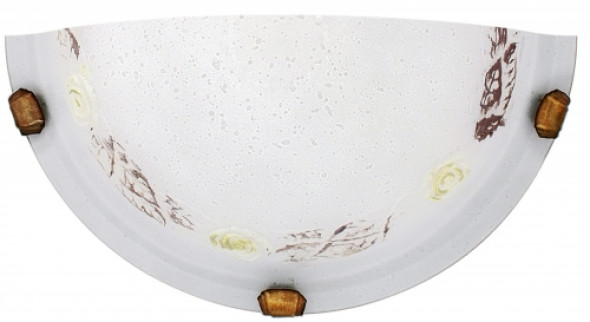 Róża Lampa Sufitowa Plafon1/2 1X60W