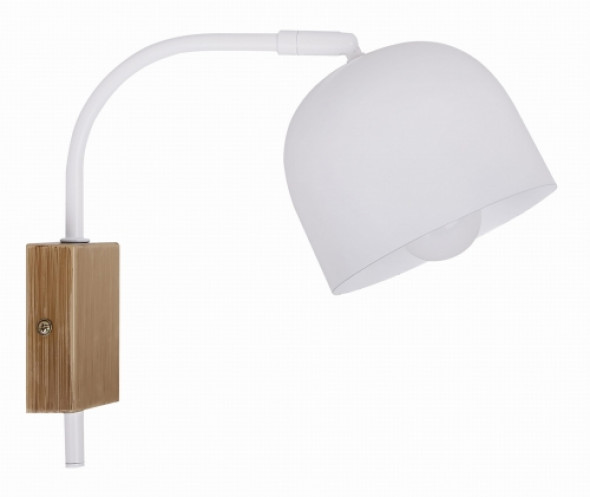 Rupi Lampa Kinkiet 1X40W E27 Biały
