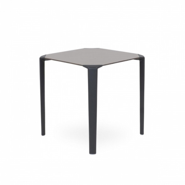 Stół Ezpeleta ONE 70 - kolor taupe anthracite/jasnobrązowo antracytowy