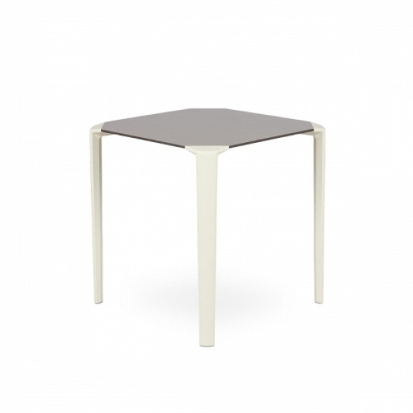 Stół Ezpeleta ONE 70 - kolor taupe sand/jasnobrązowo piaskowy