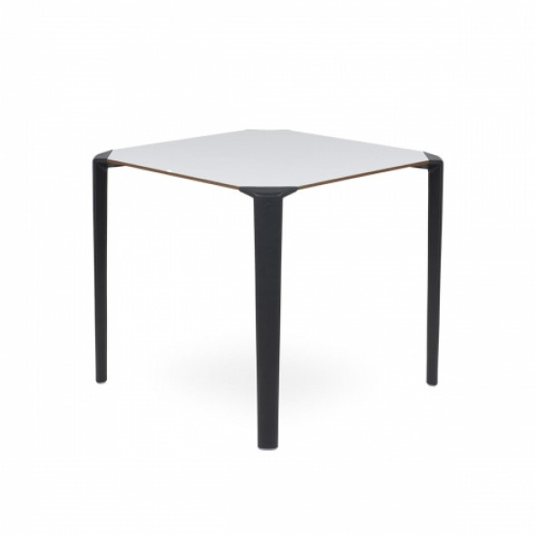 Stół Ezpeleta ONE 80 - kolor white anthracite/biało antracytowy