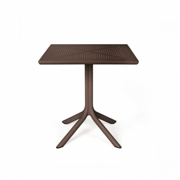 Stół Nardi CLIP 70 - kolor caffe/ciemnobrązowy