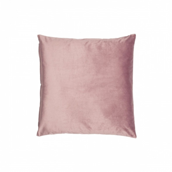 Sweet Home subtelna aksamitna poduszka Różowa