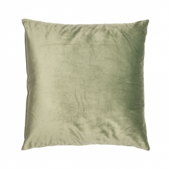 Szykowna aksamitna poduszka LAND Jedwabista zieleń