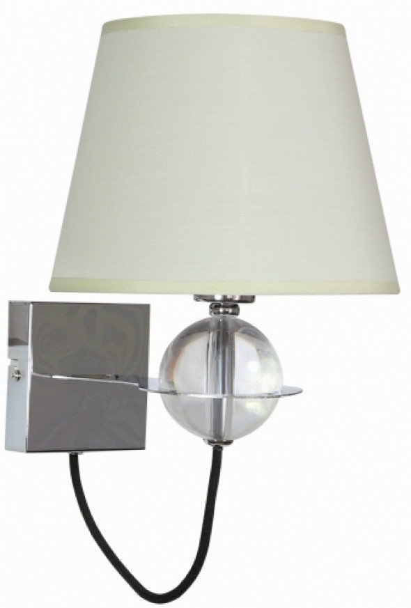 Tesoro Lampa Kinkiet 1X40W E14 Kremowy Jasny