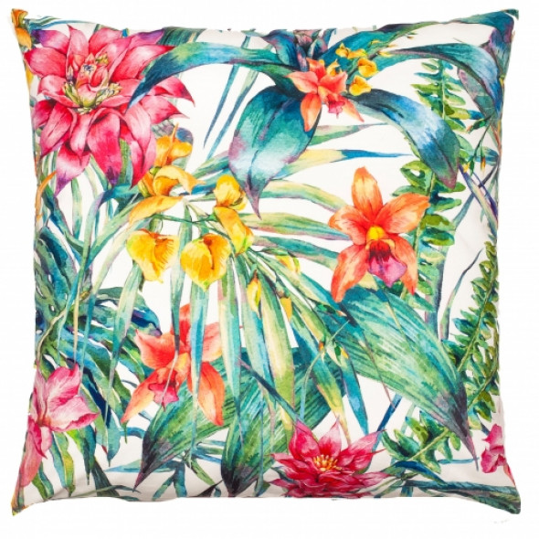 Tropikalna aksamitna poduszka BELLATRIX