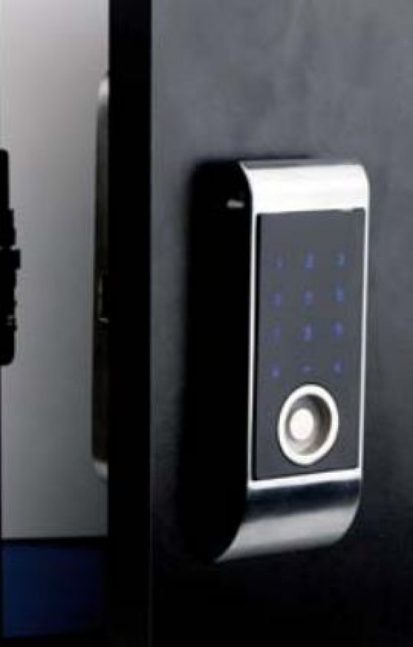 Elektroniczny zamek szyfrowy na kod i opaski