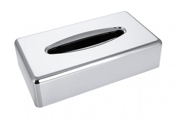 Pojemnik na chusteczki prostokątny CHROM POŁYSK