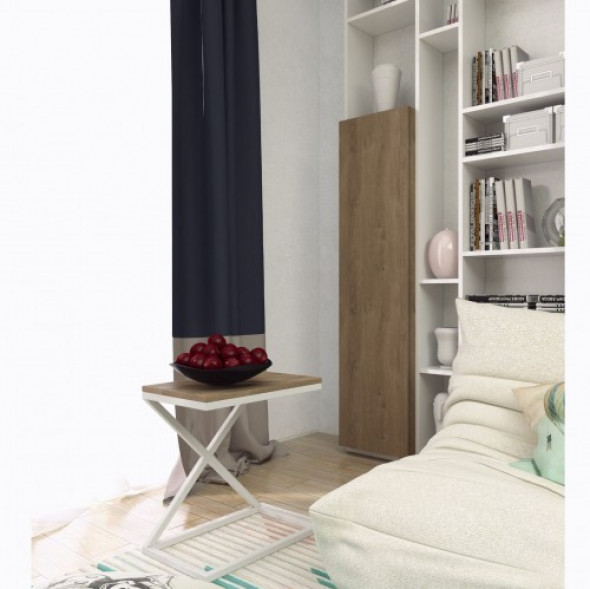 Stolik pomocnik pod laptopa - industrialny CRUZADO