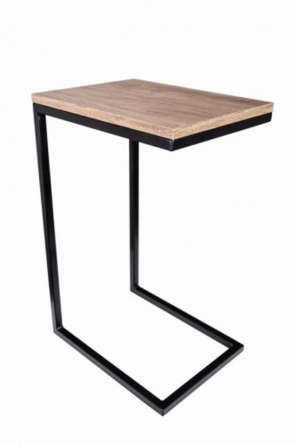 Stolik pomocnik pod laptopa - industrialny PORTILLO