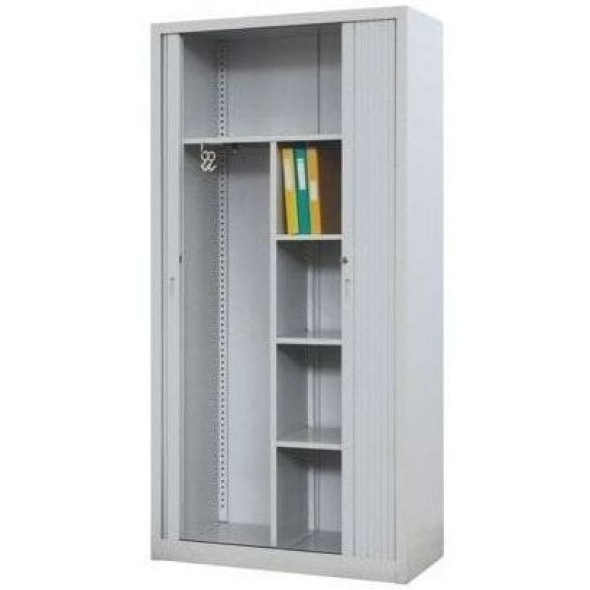 Szafa na akta SBM 218 M - żaluzjowa, ubraniowa