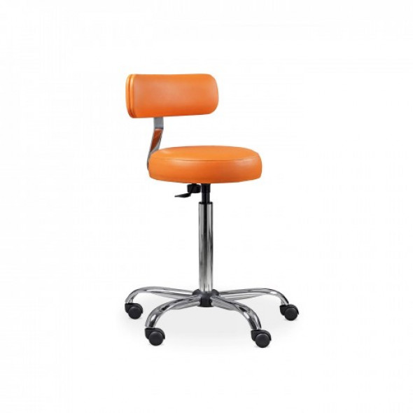 Taboret lekarski z oparciem LEKO OP