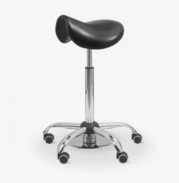 Taboret medyczny MEDICA SPS regulowany stopą