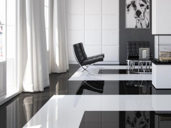 CERAMICA PICASA Płytka Gresowa EXTRA BLACK RTT. LEV. 60x60