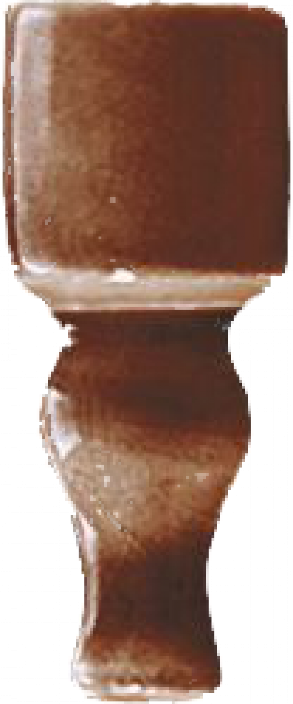 GRAZIA CERAMICHE EPOQUE ANGOLO FINALE DARK CARAMEL CRAQUELE 2x6,5 FIAE7 Narożnik