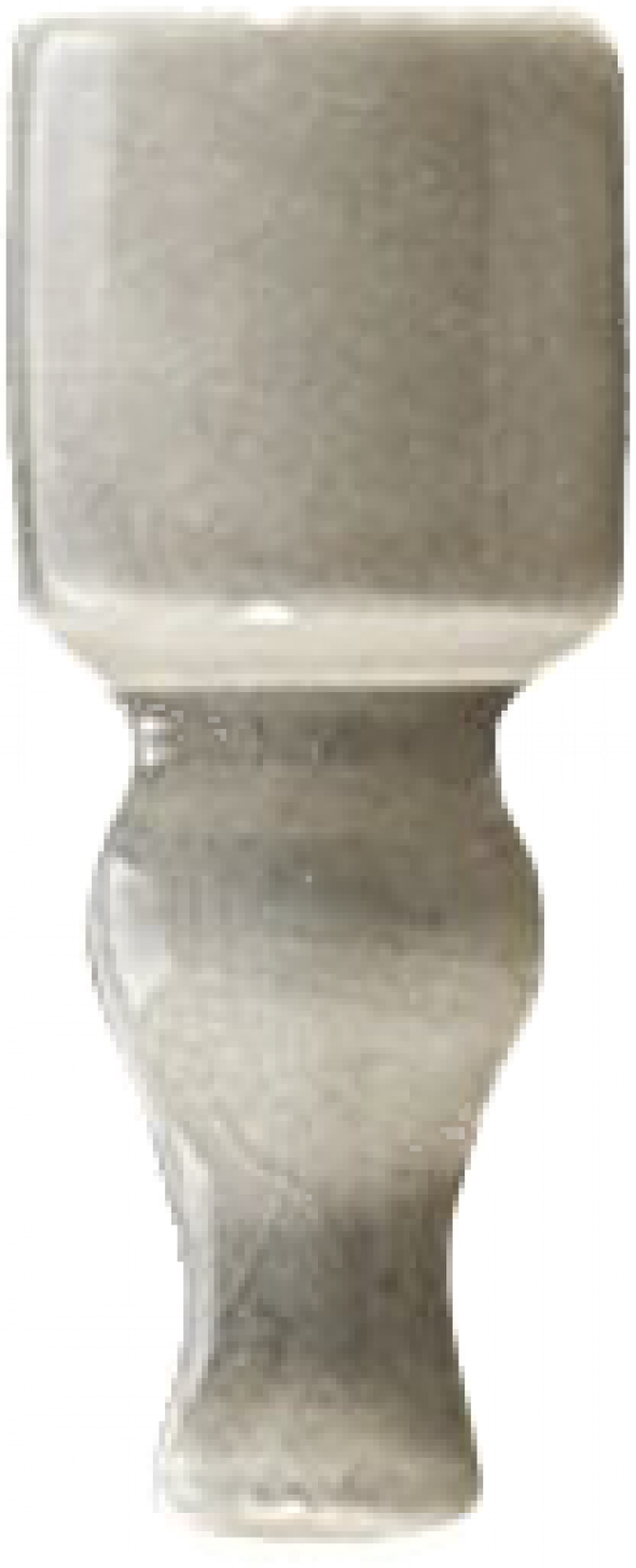 GRAZIA CERAMICHE EPOQUE ANGOLO FINALE DARK GREY CRAQUELE 2x6,5 FIAE4 Narożnik