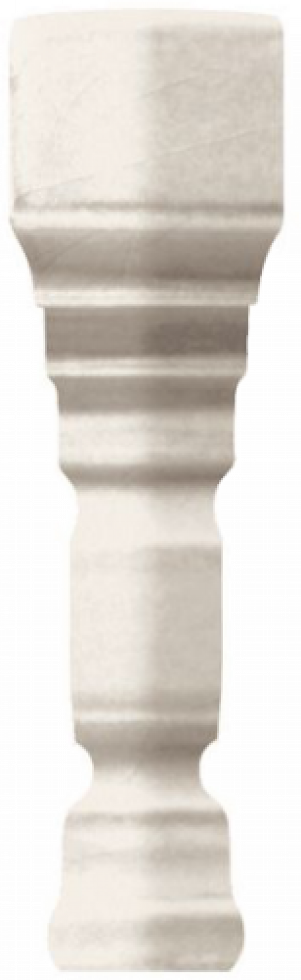 GRAZIA CERAMICHE EPOQUE ANGOLO TERMINALE PITTI BIANCO MAT 2x12 TEAP1 Narożnik