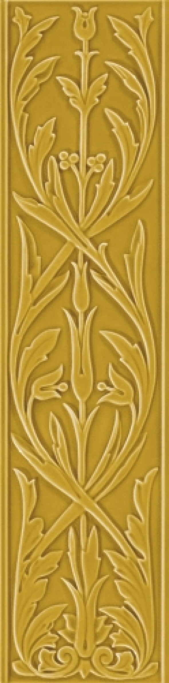 GRAZIA CERAMICHE EPOQUE ERMITAGE MUSTARD CRAQUELE 20x80 HER8 Płytka Ścienna