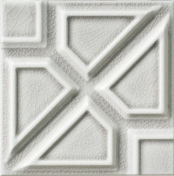 GRAZIA CERAMICHE ESSENZE+ MILANO ARGENTO CRAQUELE 13x13 MILA5 Płytka Ścienna