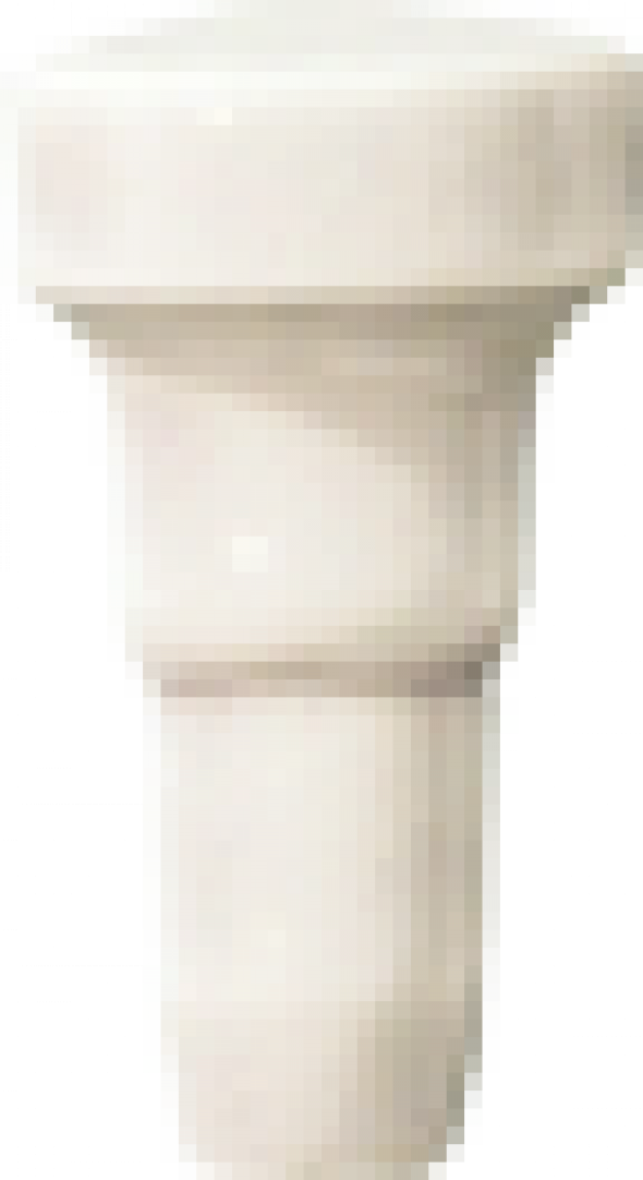 GRAZIA CERAMICHE IMPRESSIONS ANG. EST. PAR. TORO WHITE 5,5x2,5 TAIM100 Narożnik