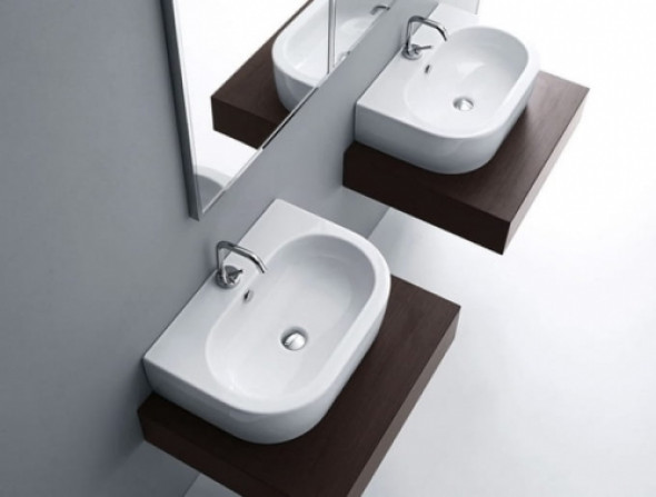 Kerasan umywalka Flo biała 60/42 3142