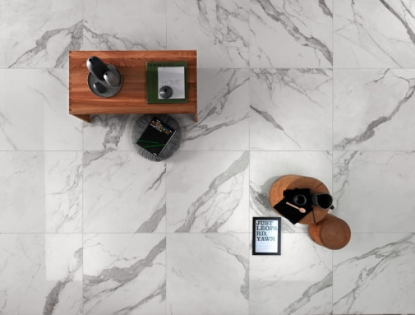 LEA Dreaming CALACATTA SHINE RTT. LPP 73x73 - Płytka Podłogowa