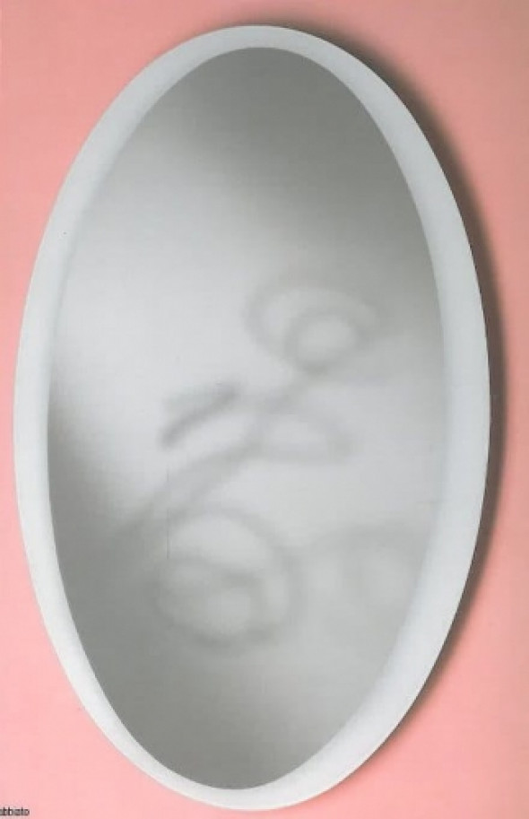 Lustro Etrusca 80x60 z kinkietem 521 + 024