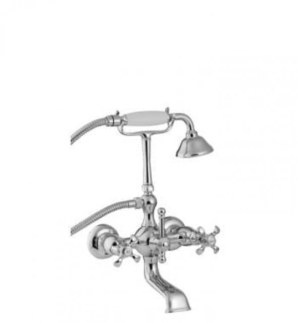 Rubinetterie Treemme bateria wannowa Nuova Retro 4101 chrom