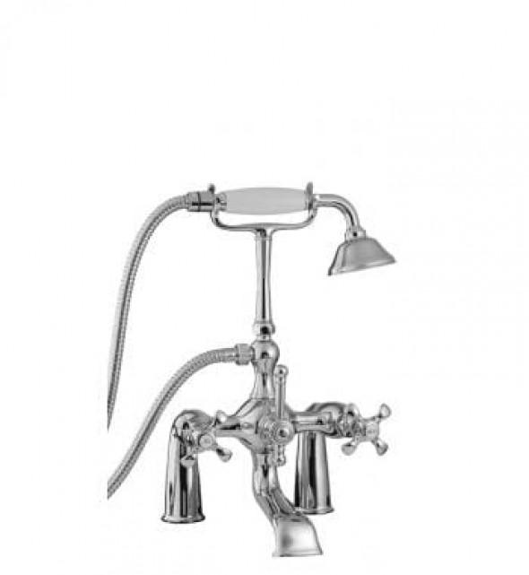 Rubinetterie Treemme bateria wannowa Nuova Retro 4107 chrom