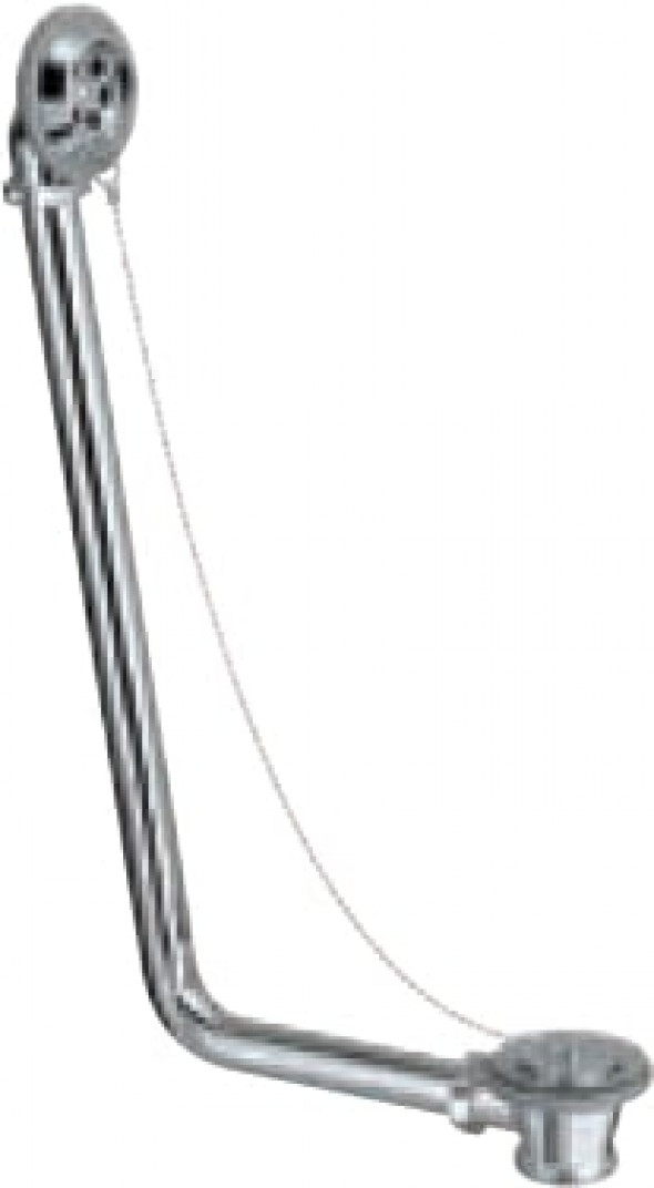 Rubinetterie Treemme przelew wannowy z syfonem 0458 + 0464