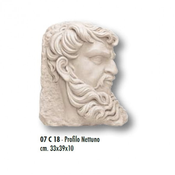 Tecno Art Marmi Dekor Antyczny Marmurowy PROFILO NETTUNO 33x39 cm