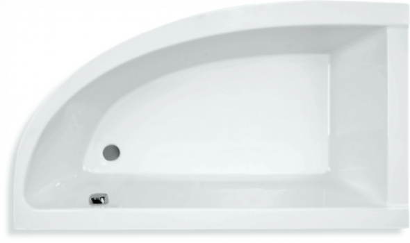 Wanna narożna-asymetryczna Laura 140x80 Poolspa PAWNK10ZN000000