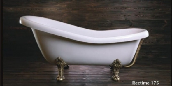 Wanna wolnostojąca retro Rectime 175 WR-05BR Sanitplast